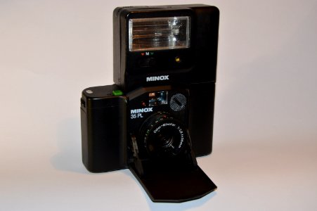 Flash Minox FC 35 on Minox 35 PL. Spielvogel