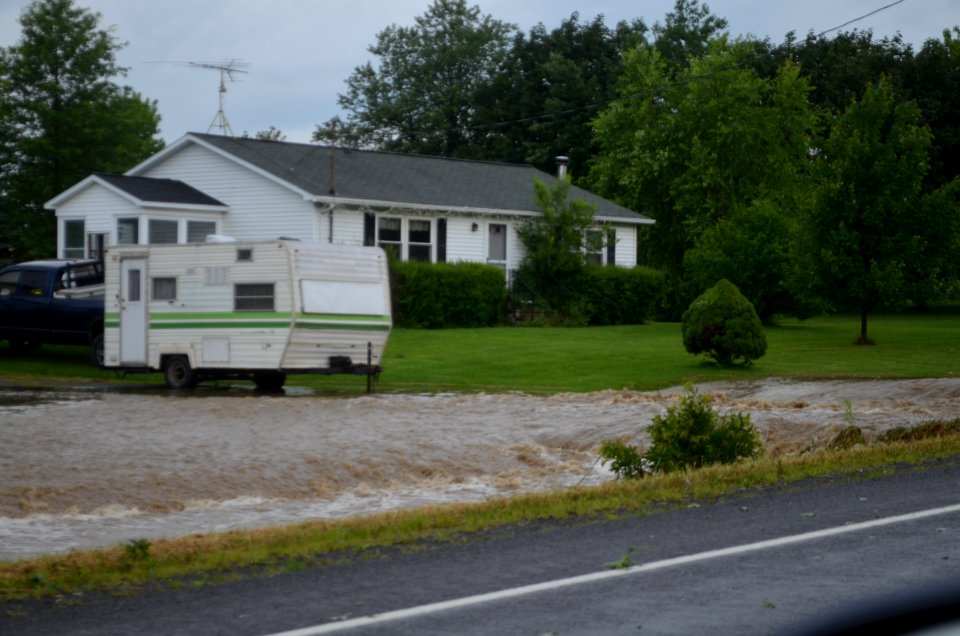 Flash flood Canandaigua NY July 23, 2017 03