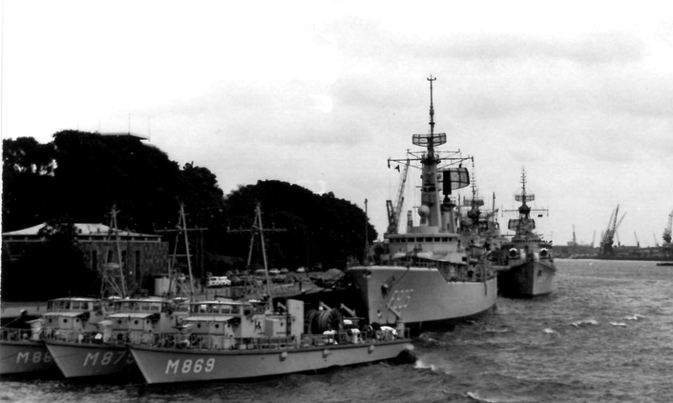 Flottila in Rotterdam 1966