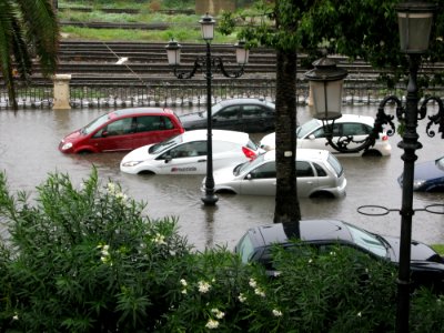 Flood - Via Marina, Reggio Calabria, Italy - 13 October 2010 - (22)