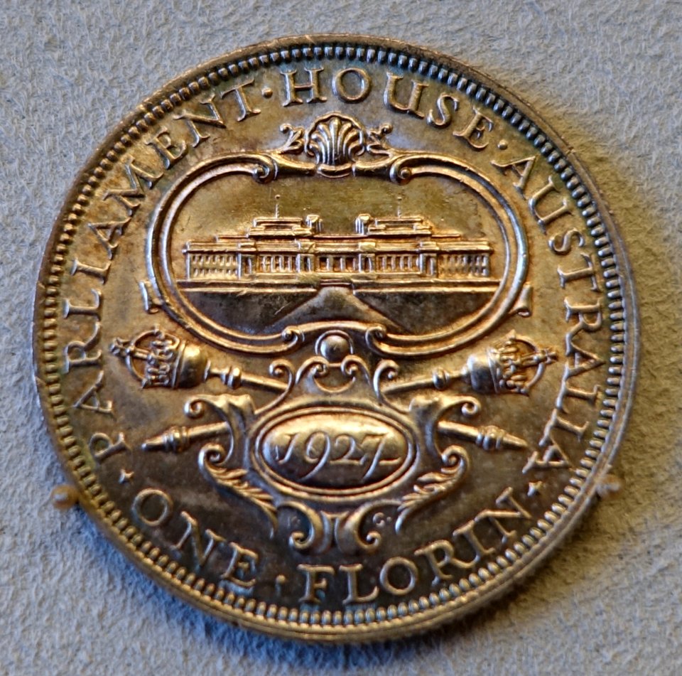 Florin, Australia, 1927 - Bode-Museum - DSC02621