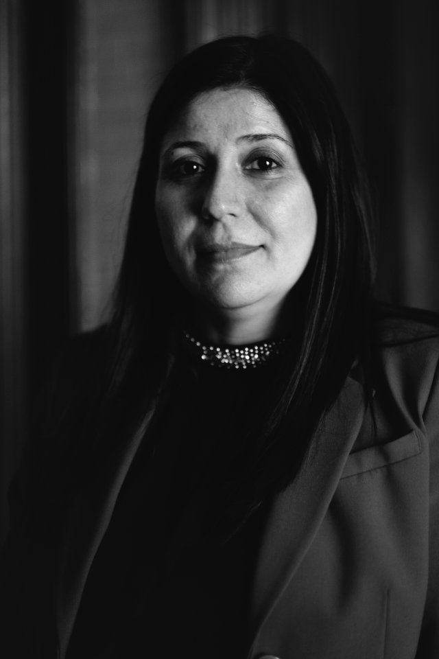 Florin Gorgis, Assyrian human rights and women's rights activist from Diana, Kurdistan Region, Iraq at a meeting in Erbil in her role as General Director of the KRG’s High Council of Women Affairs 14