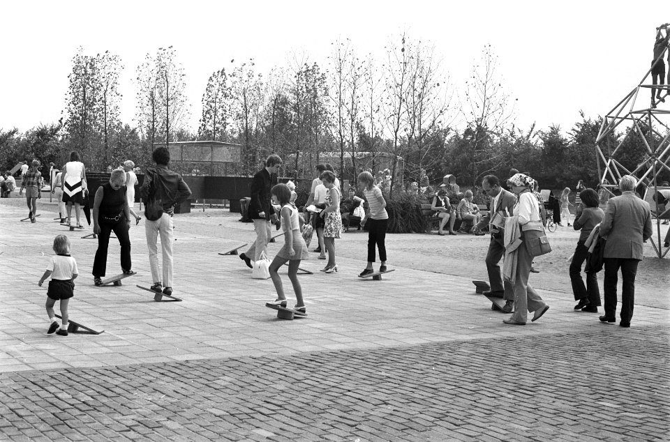 Floriade, bezoekers op Floriade, Bestanddeelnr 925-7614