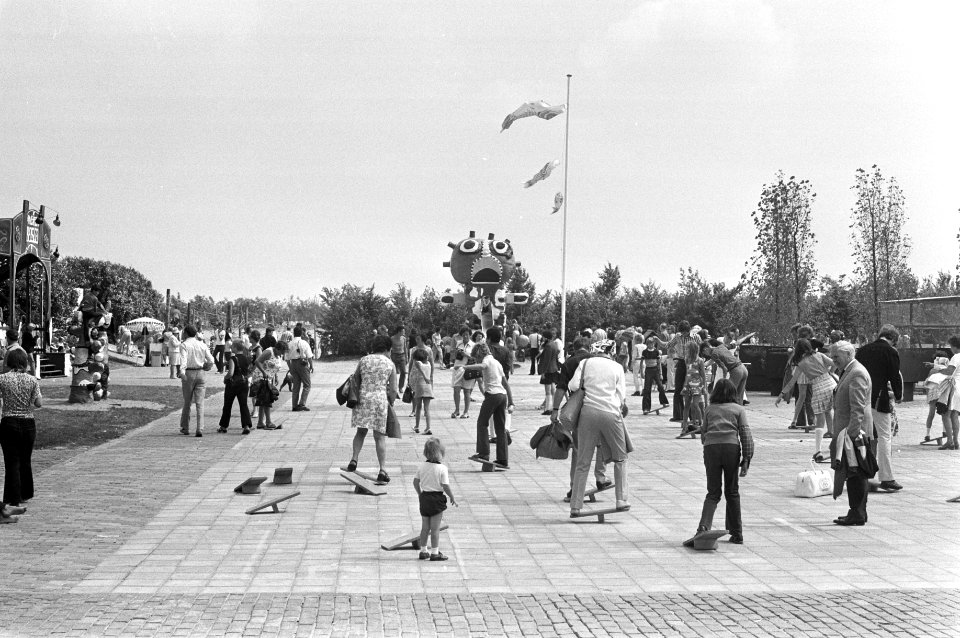 Floriade, bezoekers op Floriade, Bestanddeelnr 925-7615