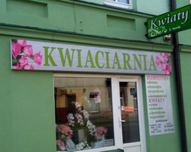 Florist, Warszawska Street 26, Tomaszów Mazowiecki