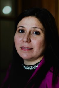 Florin Gorgis, Assyrian human rights and women's rights activist from Diana, Kurdistan Region, Iraq at a meeting in Erbil in her role as General Director of the KRG’s High Council of Women Affairs 21
