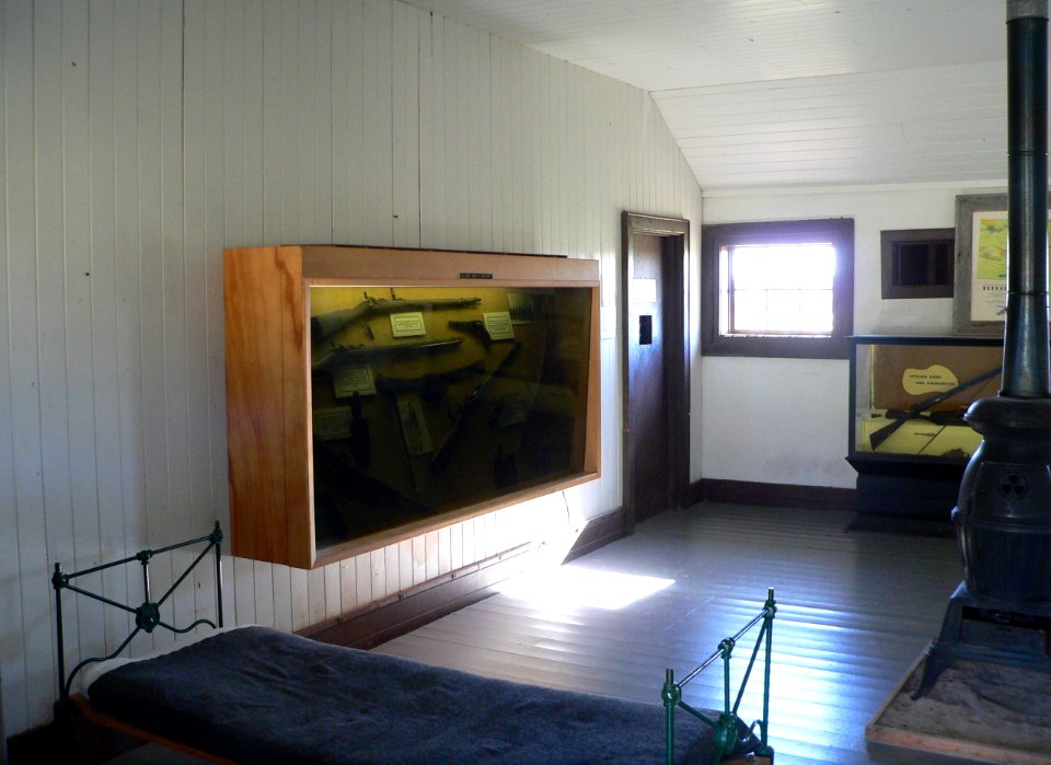 Fort Hartsuff guardhouse interior 1