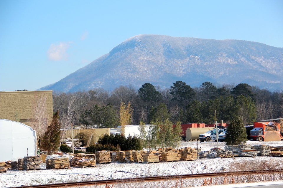 Fort Mountain viewed from Chatsworth, Jan 2018 2