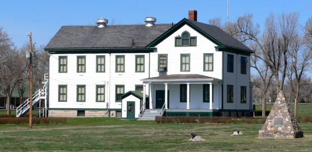 Fort Robinson post HQ 1