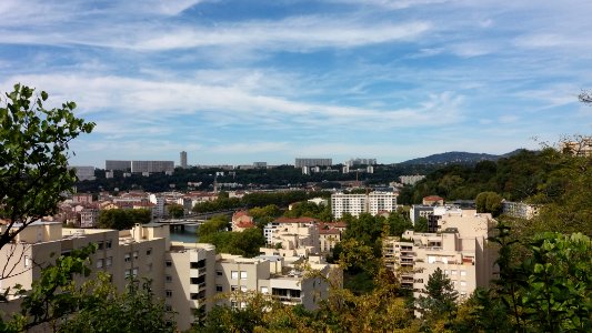 Fort Saint-Jean de Lyon - Vue sur Vaise et La Duchère