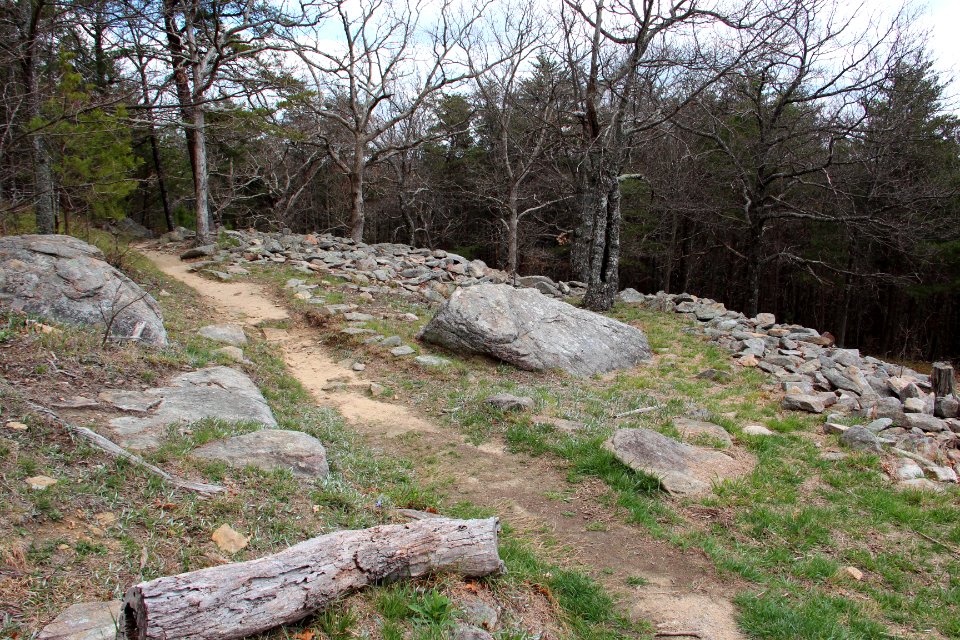 Fort mountain wall 02