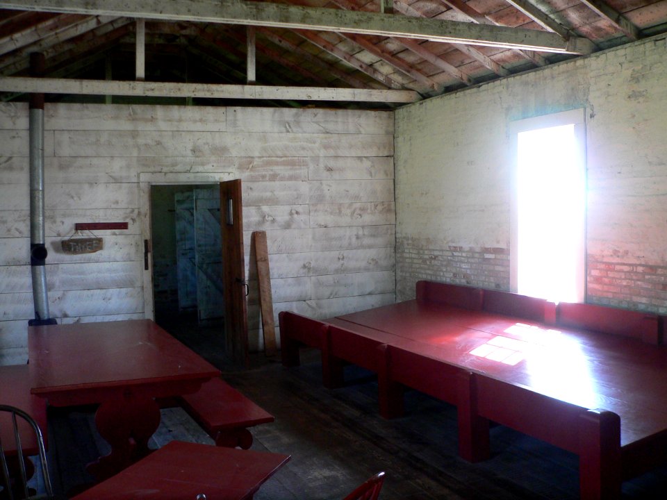 Fort Sisseton guardhouse interior 2