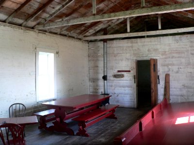 Fort Sisseton guardhouse interior 1