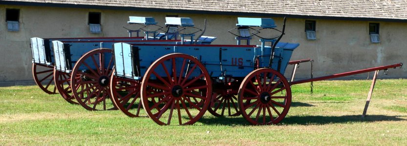 Fort Hartsuff wagons 1