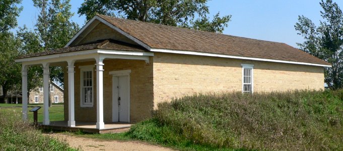 Fort Sisseton guardhouse from SW 1