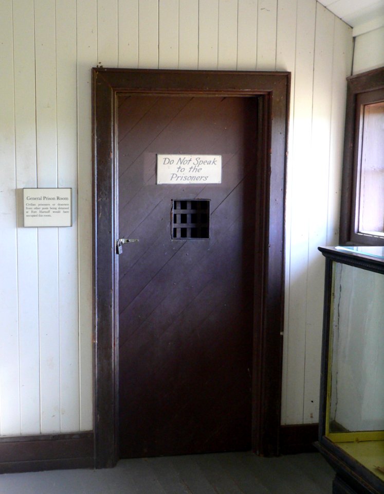 Fort Hartsuff guardhouse interior 4