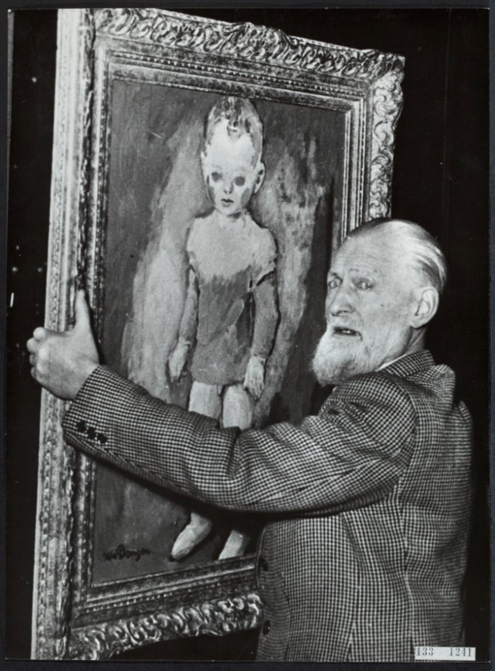 Fotoportret van Kees van Dongen (1877-1968), Bestanddeelnr 133-1241
