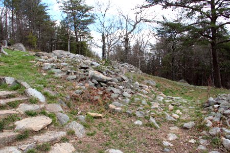 Fort mountain wall 03