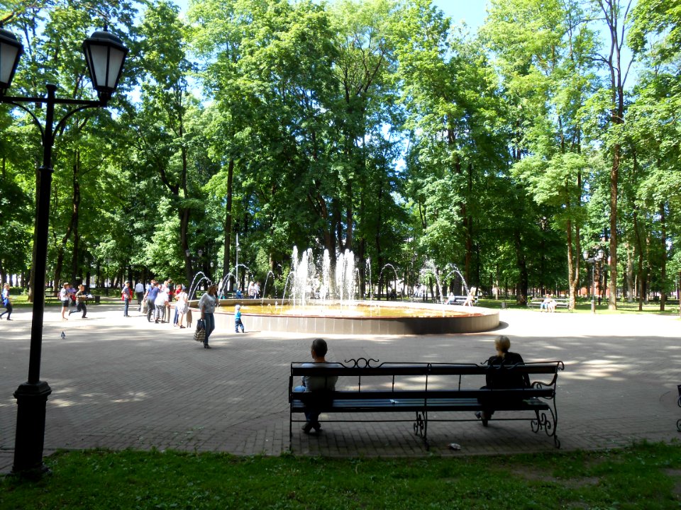 Fountain on Blonie garden, Smolensk - 04