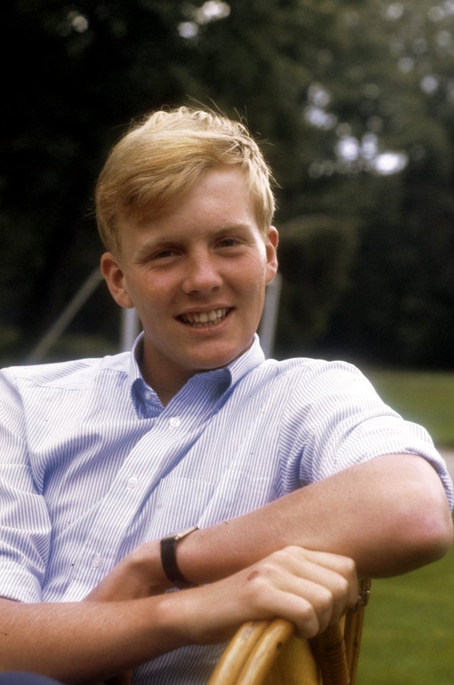 Foto uurtje Koninklijke Familie op Huis ten Bosch Prins Willem Alexander, Bestanddeelnr 253-8987