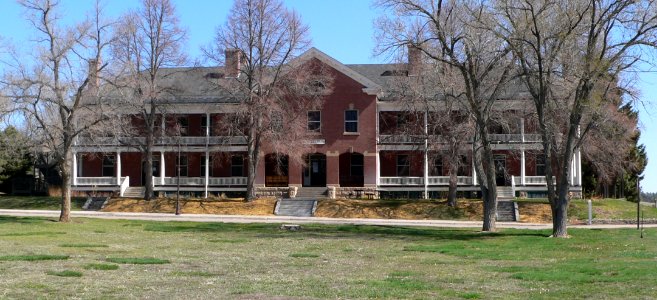 Fort Robinson Comanche Hall from W