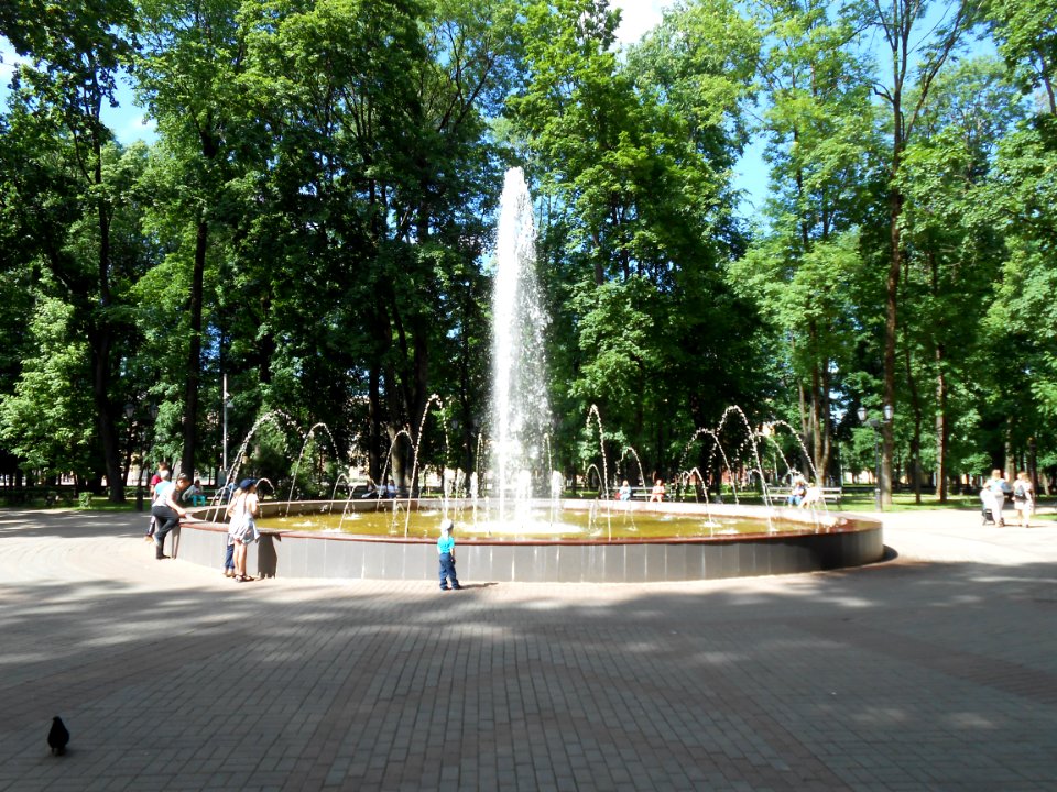 Fountain on Blonie garden, Smolensk - 01