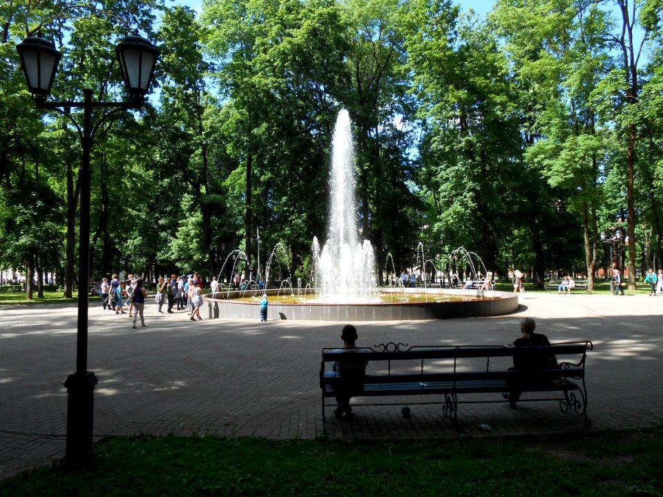 Fountain on Blonie garden, Smolensk - 07