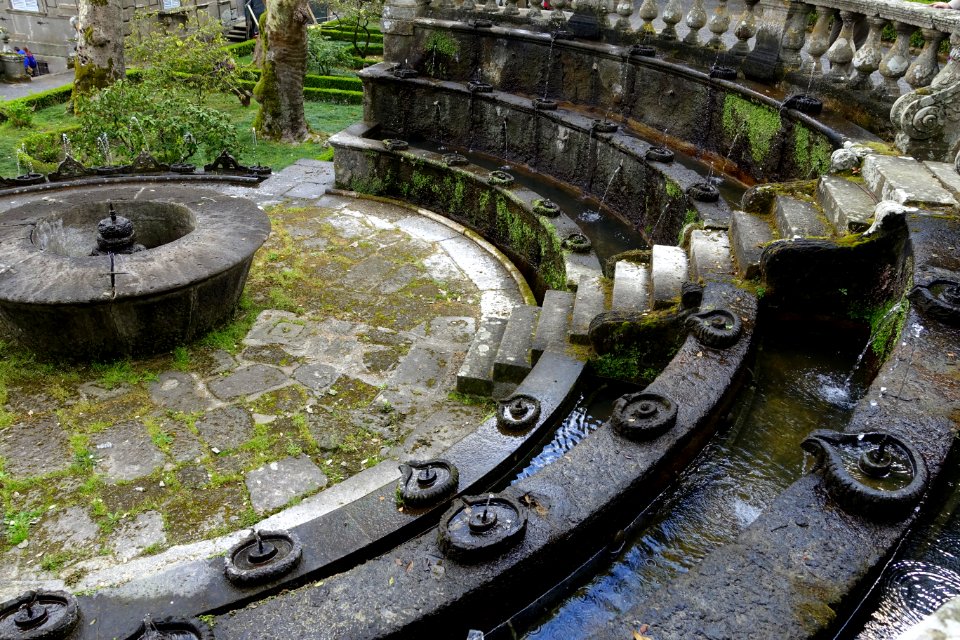 Fountain of the Lamps - Villa Lante, Bagnaia, Italy - DSC01856