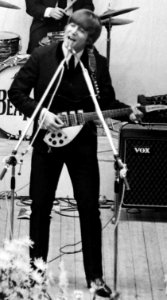 Foto van het optreden van de Beatles in Blokker, NL-HlmNHA 1478 02577 03 K 06 (cropped)
