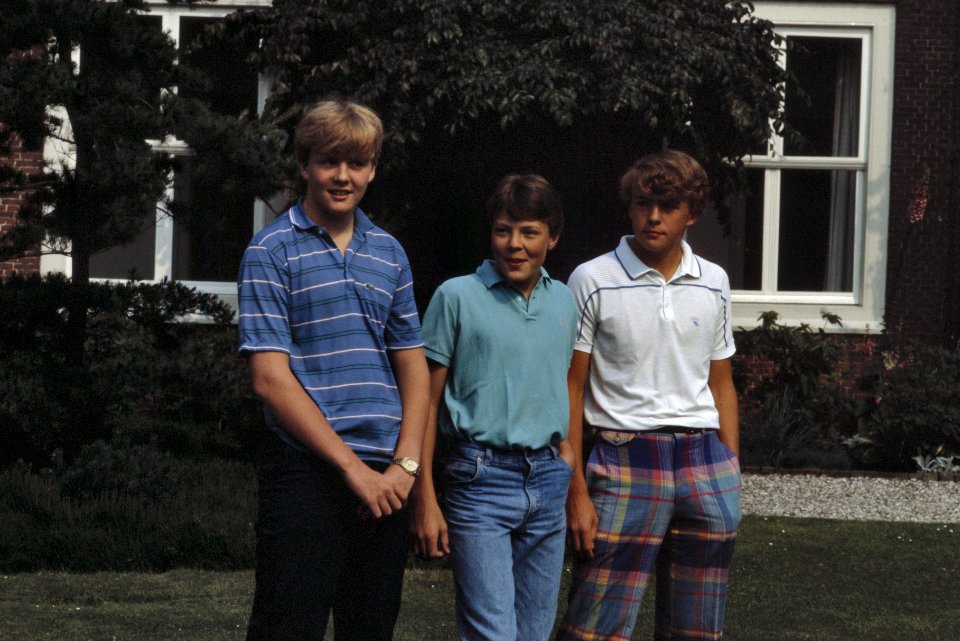 Foto uurtje Koninklijke Familie Willem Alexander , Prins Constantijn en Prins , Bestanddeelnr 253-8926