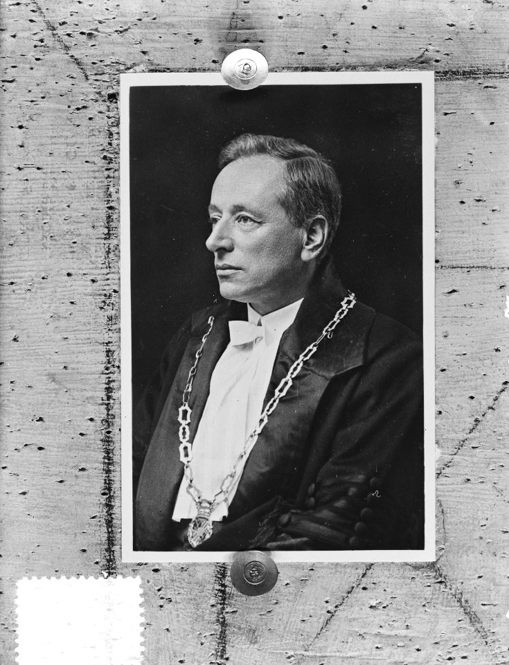 Foto Prof. Zernike (F) Groningen Nobelprijswinnaar, Bestanddeelnr 906-0833