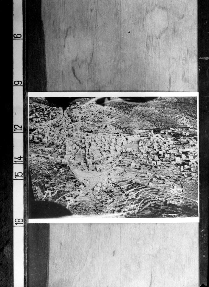 Foto van een luchtfoto van Bethlehem, Bestanddeelnr 254-6128