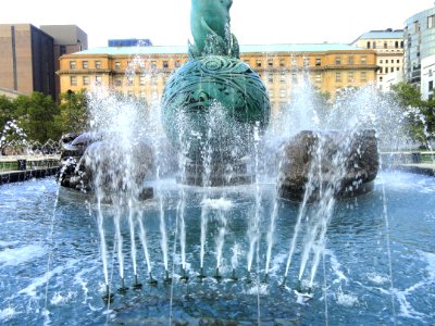 Fountain of Eternal Life, base - Cleveland, Ohio - DSC07941