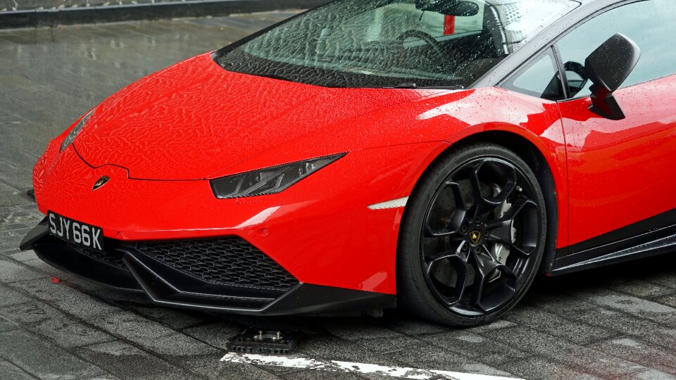 Supercar sporty stylish