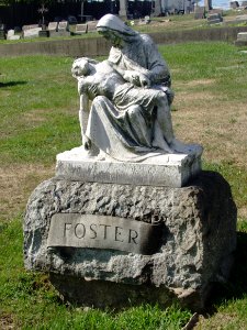 Foster Monument, St. Peter’s Cemetery, 2020-08-30