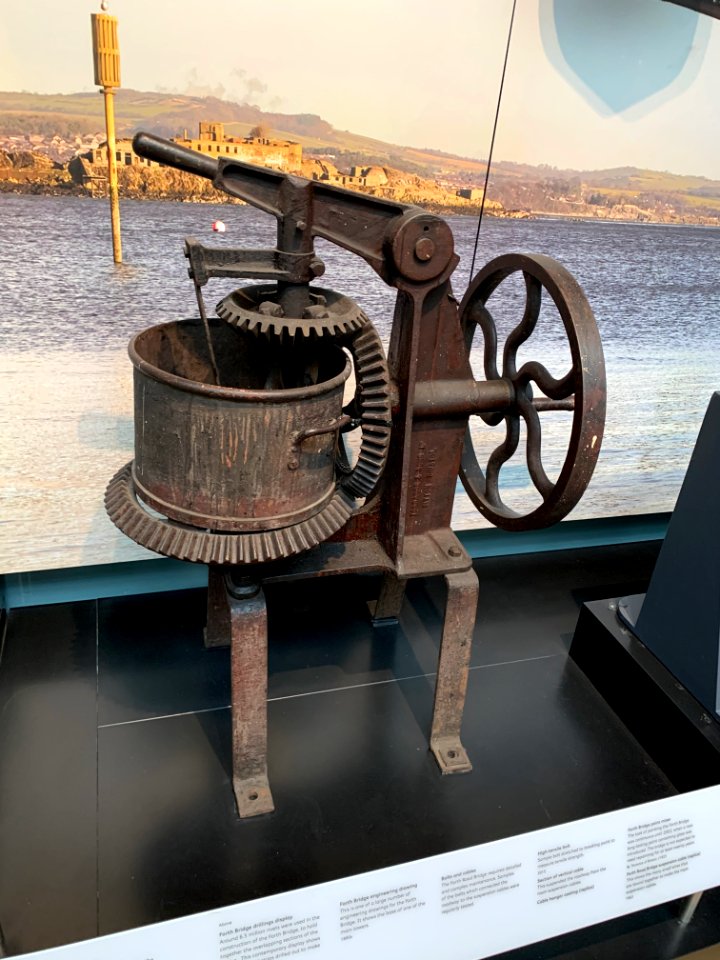 Forth Bridge paint mixer