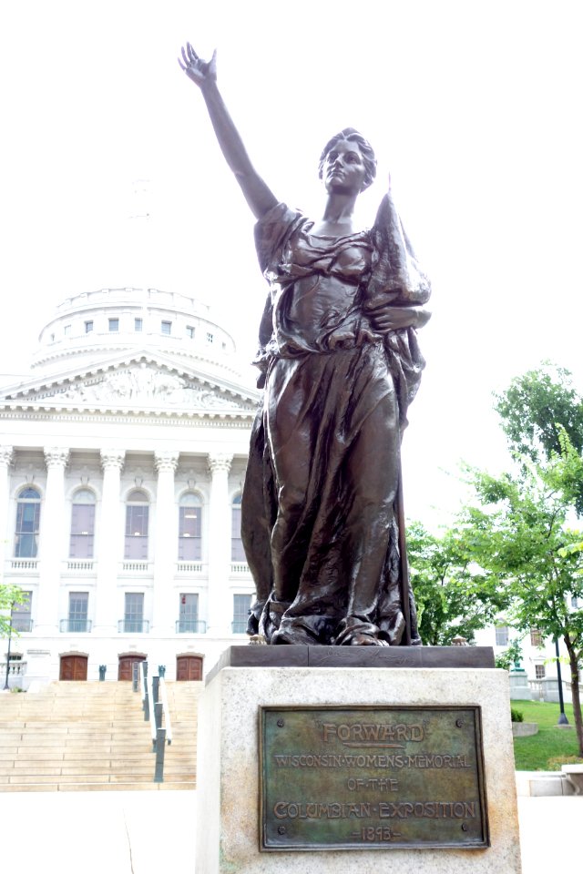 Forward - Wisconsin Women's Memorial of the Columbian Exposition, 1893 - Madison, WI - DSC02774
