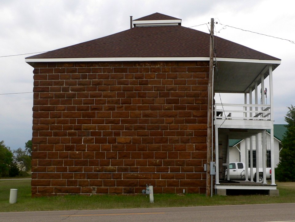 Fort Harker Guardhouse Museum from S 1
