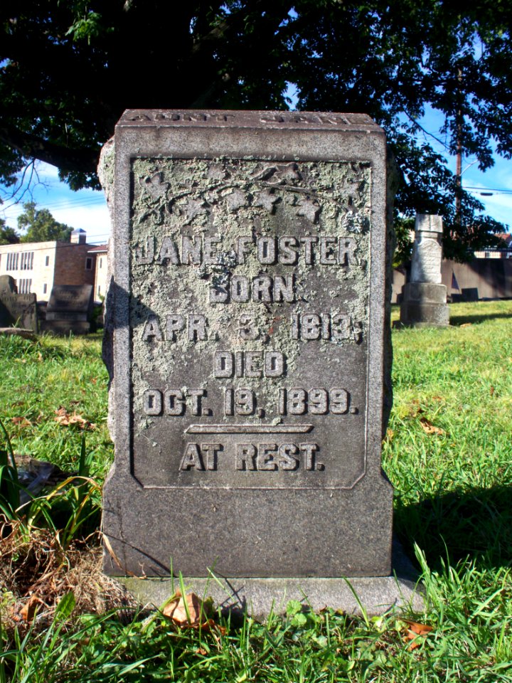 Foster (Jane), St. Clair Cemetery, 2015-10-06, 02