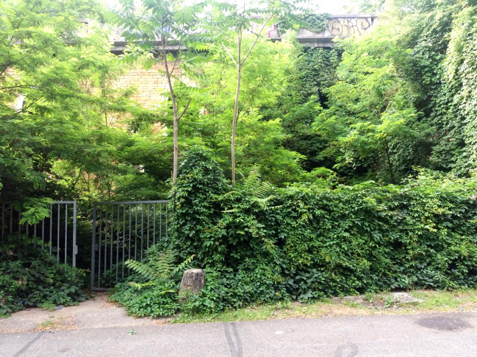 Fort de Loyasse - Entrée rue du Bas de Loyasse - Portail extérieur