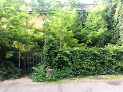 Fort de Loyasse - Entrée rue du Bas de Loyasse - Portail extérieur