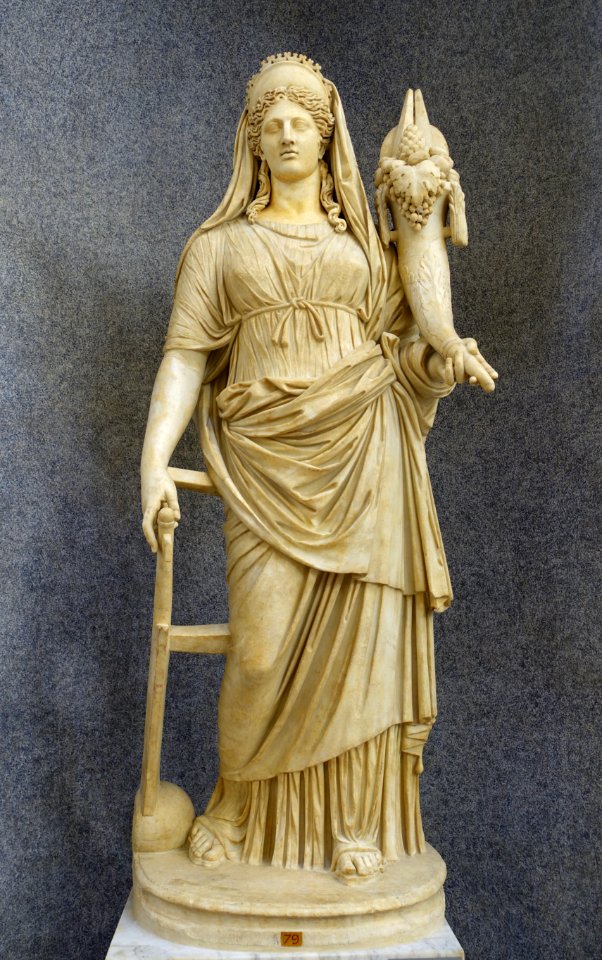 Fortuna, inv. 2244 - Braccio Nuovo, Museo Chiaramonti - Vatican Museums - DSC00920