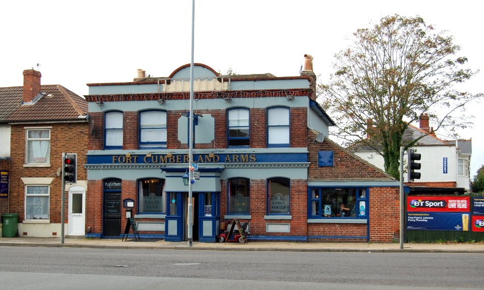 Fort Cumberland Arms, 125 Eastney Road, Eastney, Portsmouth (October 2017)