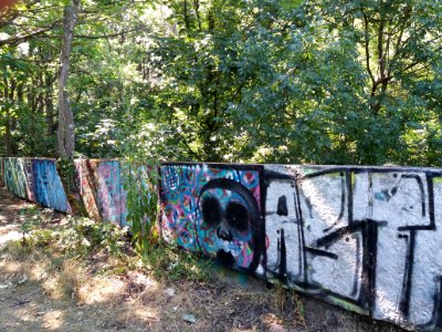 Fort de Loyasse - Chemin de ronde - Mur 04