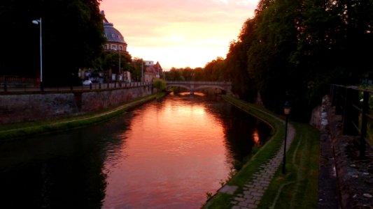 Fossé du Faux Rempart – Stadtgraben Kanal