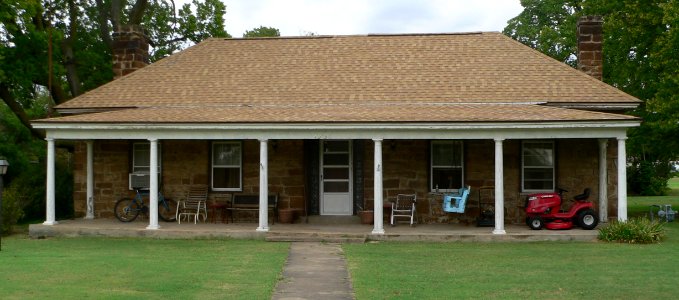 Fort Harker NW officer quarters from S 1 photo