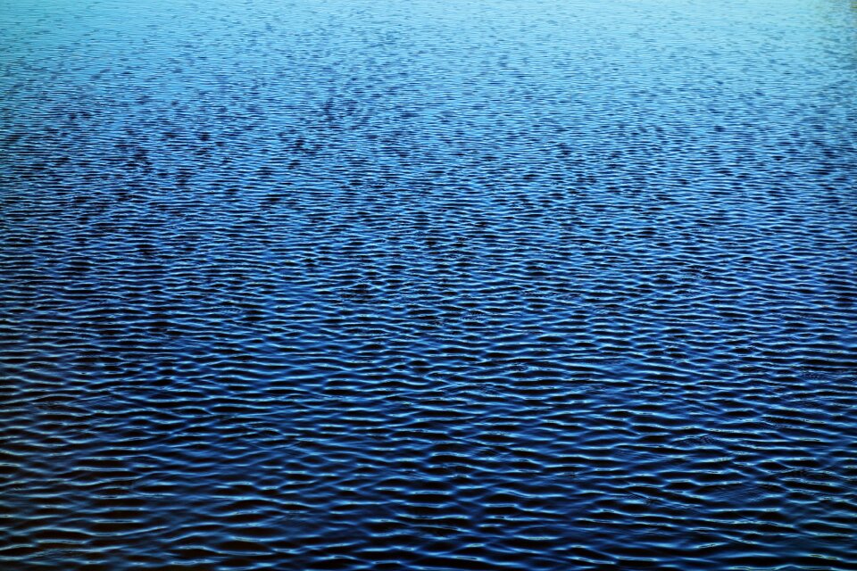 Wavelet wrinkle open water