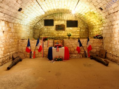 Fort de Douaumont Lazarett and memorial for French soldiers