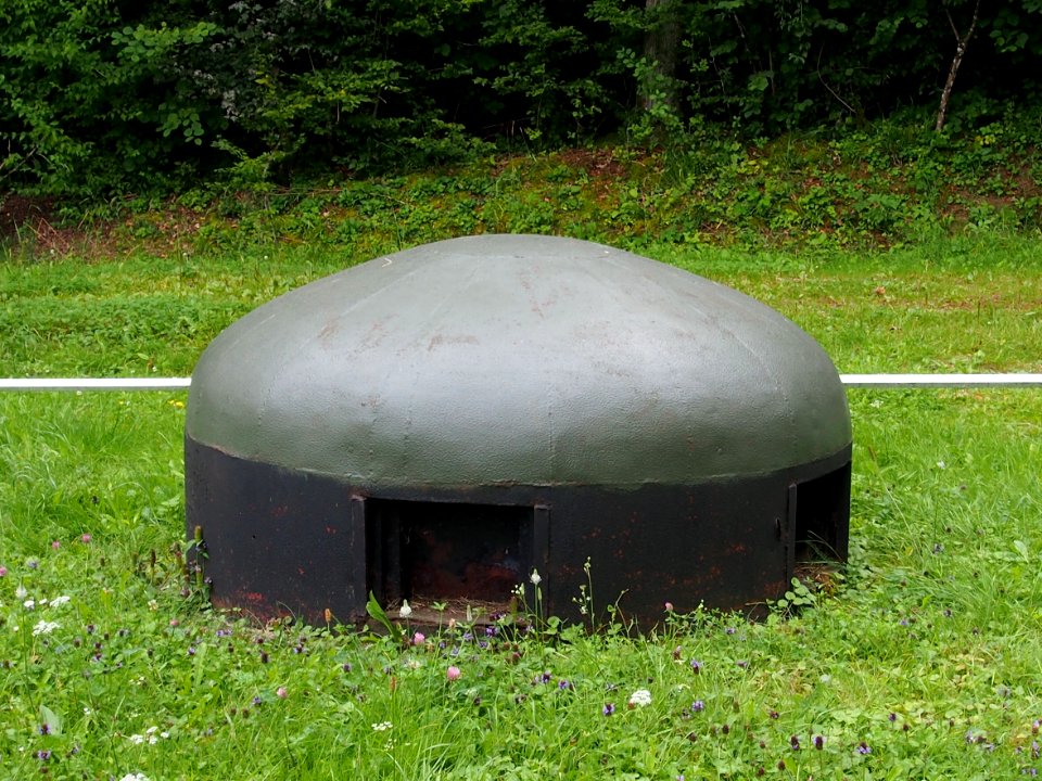 Fort de Fermont and its museum - Ouvrage Fermont kazemat turrets pic3