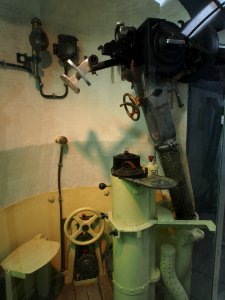 Fort de Fermont and its museum - Firing room view pic2